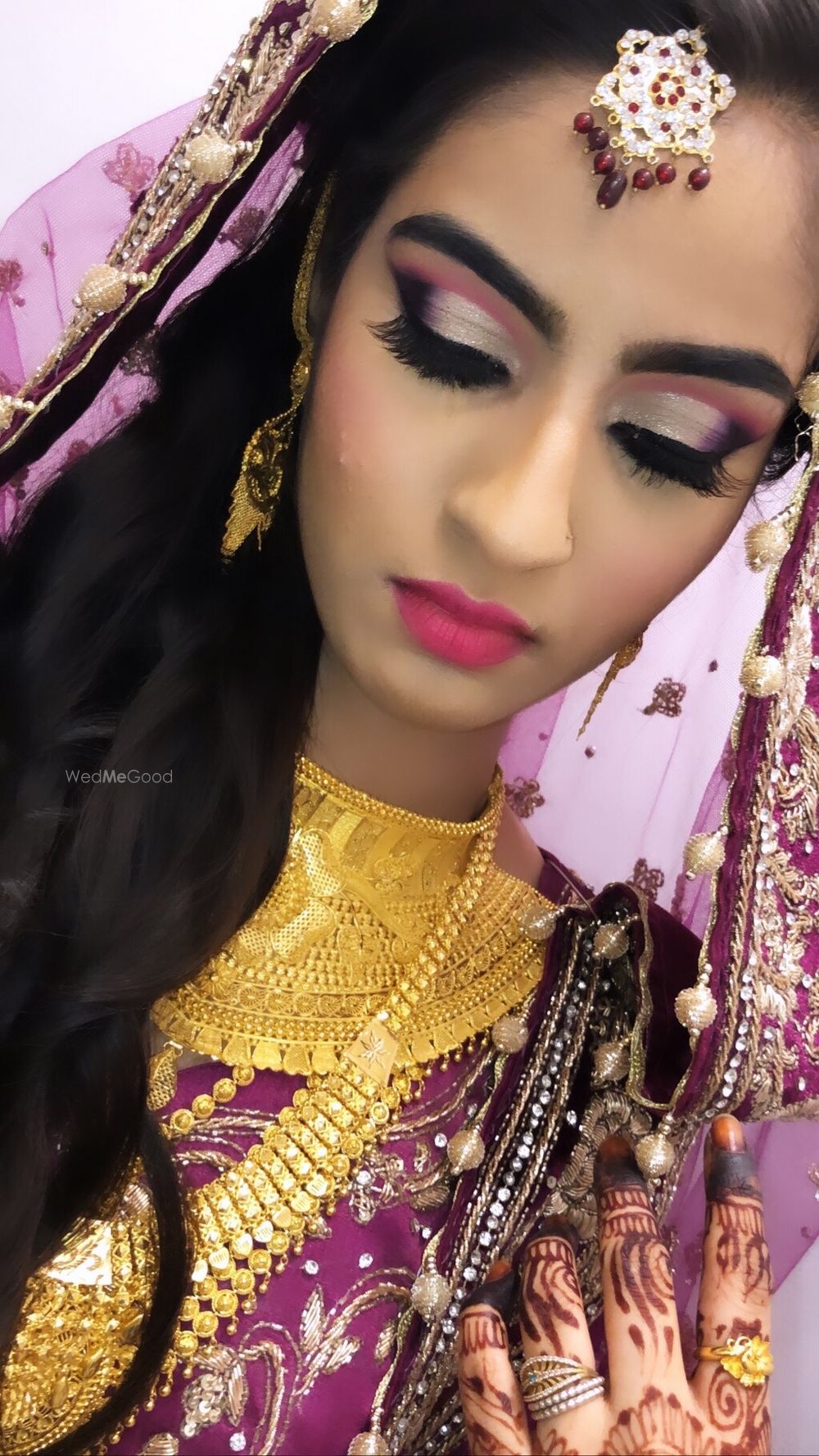 Photo From purple semi cut crease bridal  - By Get Sparkled by Aenaz Khan 