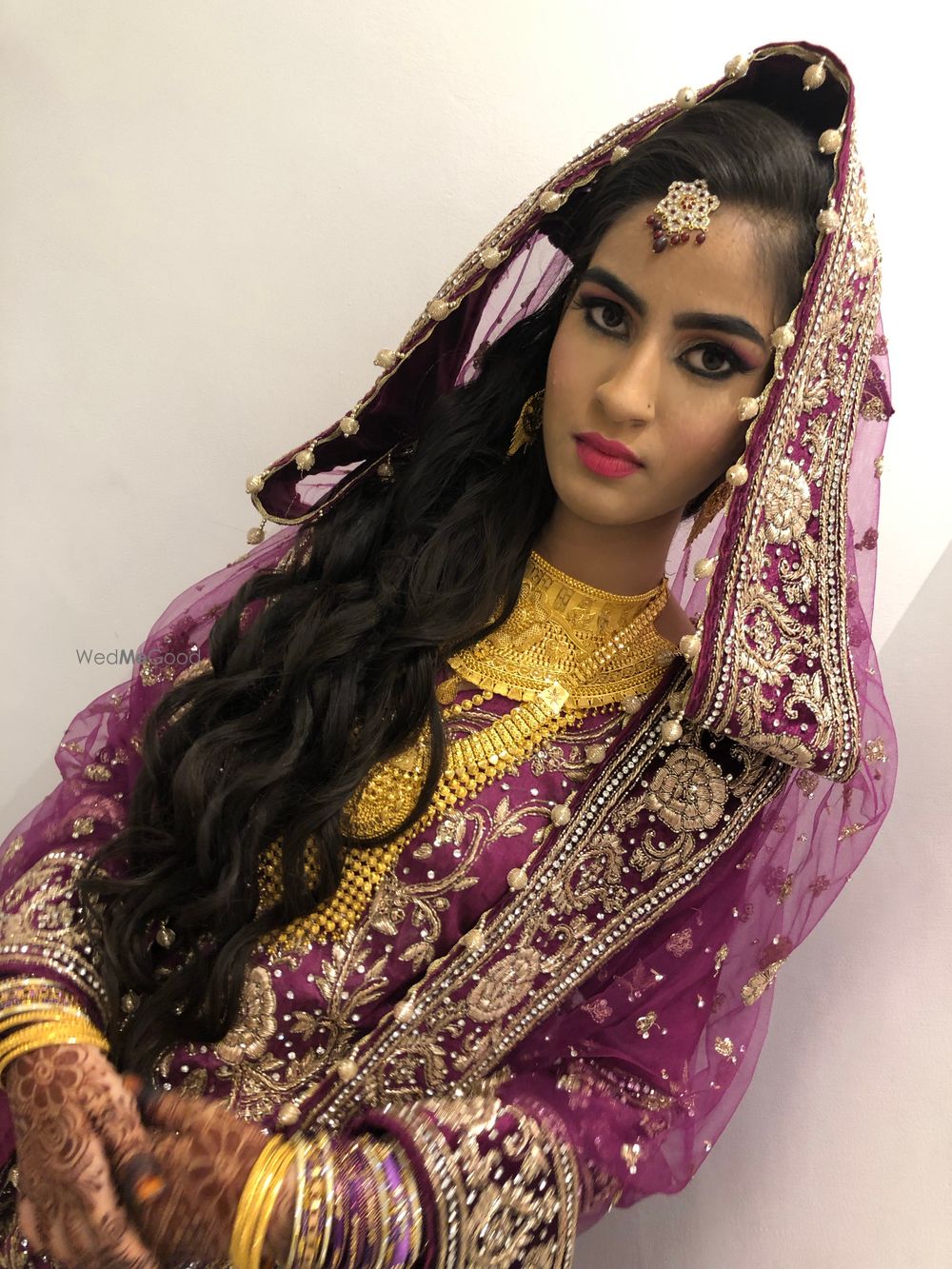 Photo From purple semi cut crease bridal  - By Get Sparkled by Aenaz Khan 