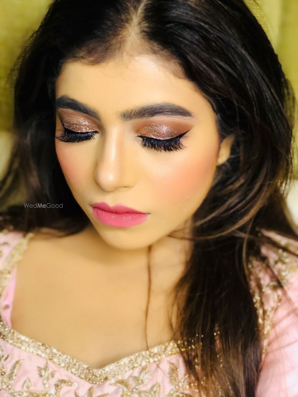 Photo From bronze glittery smokey eye  - By Get Sparkled by Aenaz Khan 