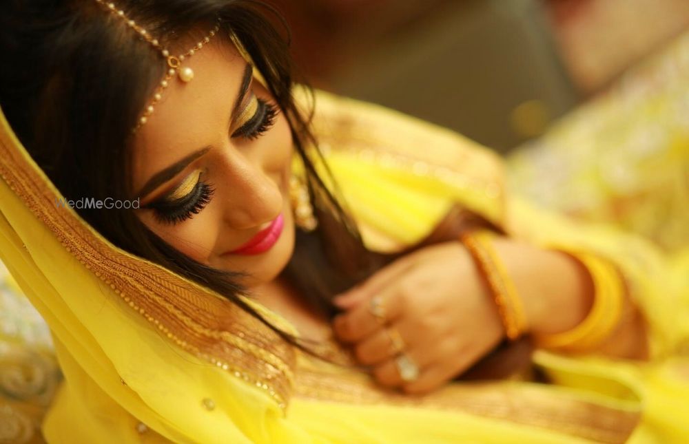 Photo From yellow bridal eye look  - By Get Sparkled by Aenaz Khan 