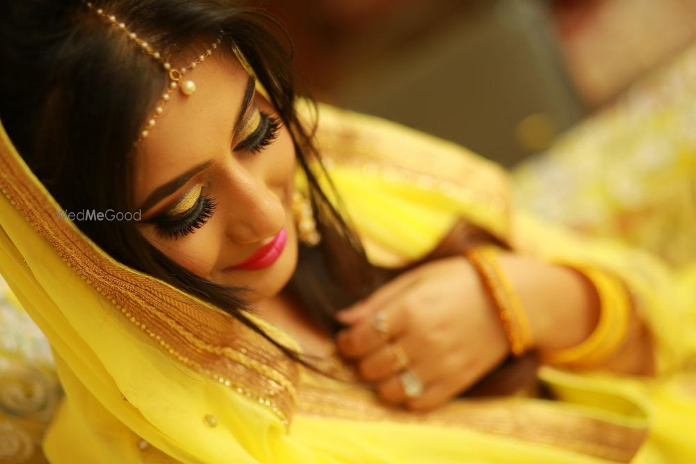 Photo From yellow bridal eye look  - By Get Sparkled by Aenaz Khan 