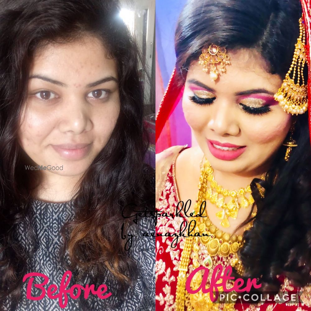 Photo From gold and purple looks  - By Get Sparkled by Aenaz Khan 