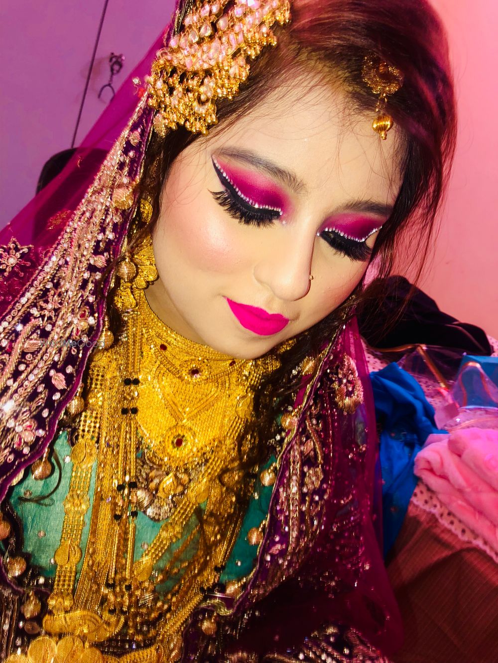 Photo From stone studded liner with purple smokey look  - By Get Sparkled by Aenaz Khan 