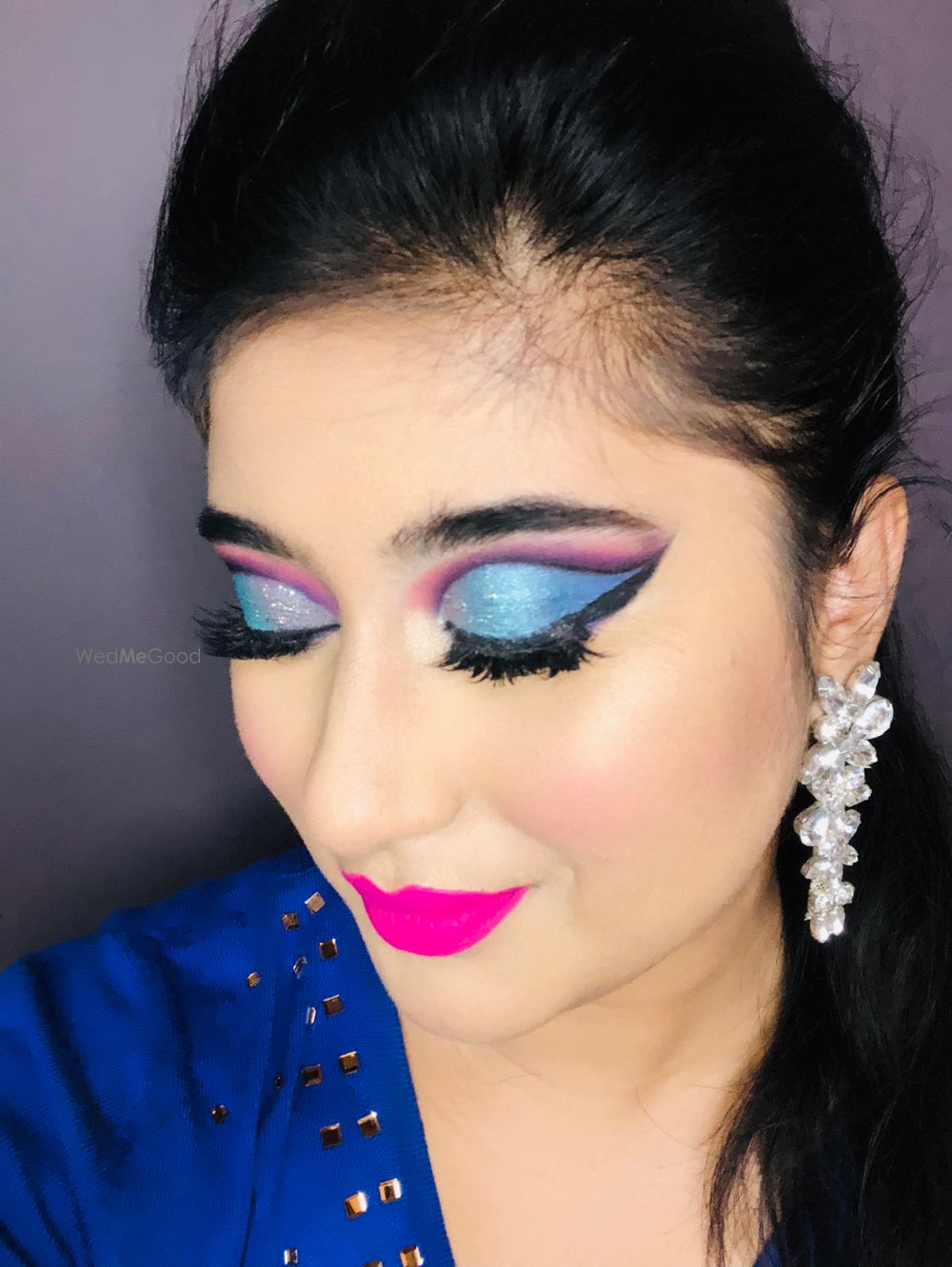 Photo From grand and bold mermaid makeup look  - By Get Sparkled by Aenaz Khan 