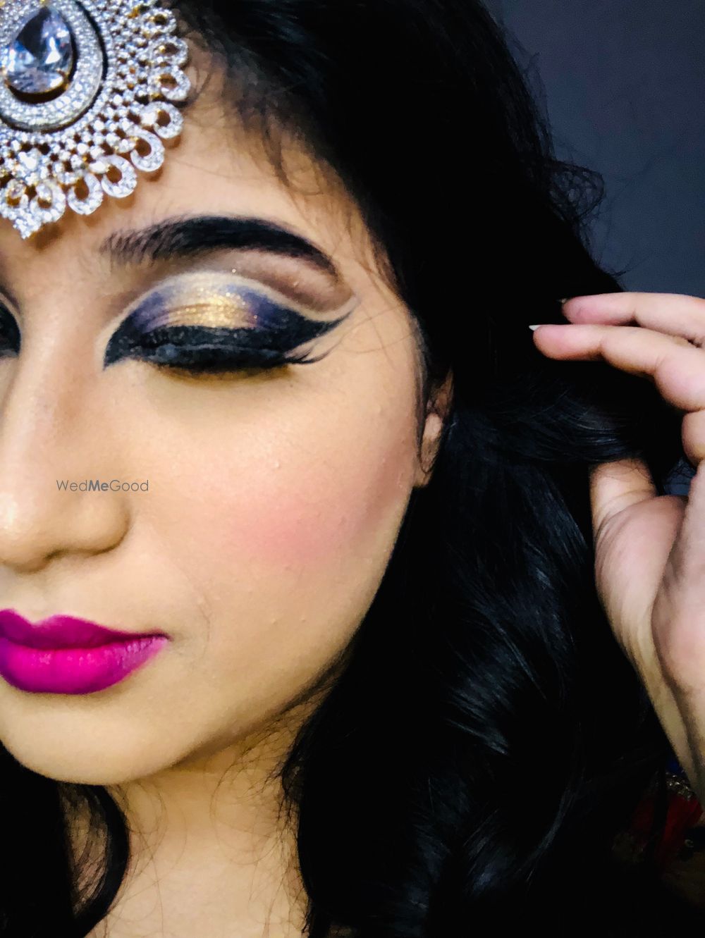 Photo From purple n gold dramatic double cut crease  - By Get Sparkled by Aenaz Khan 