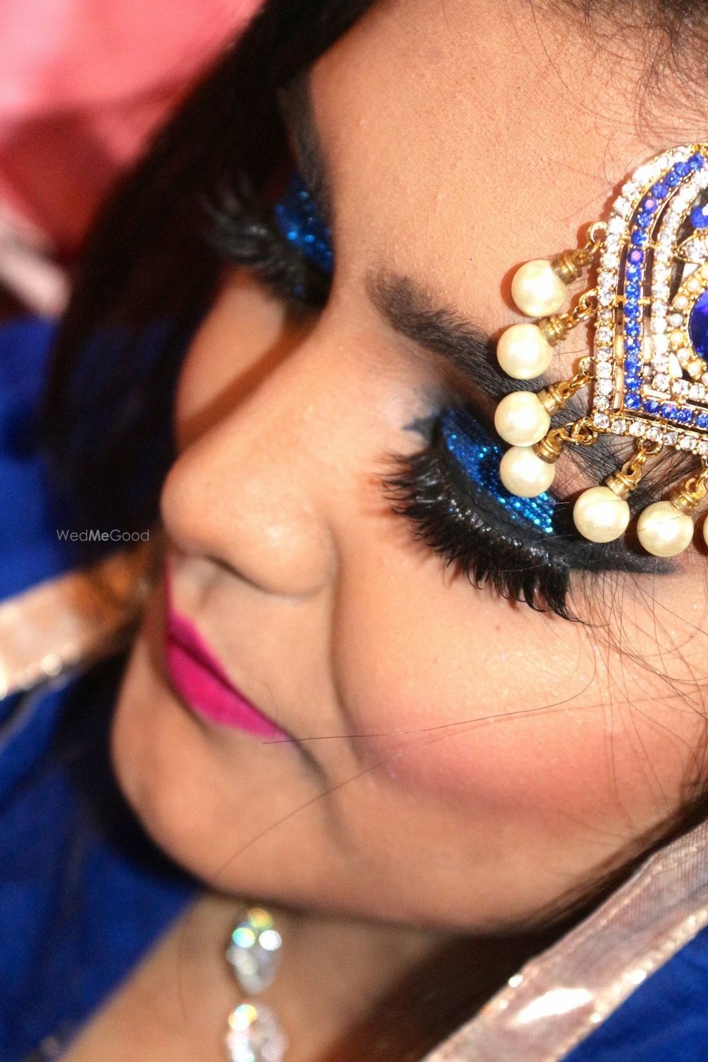 Photo From navy blue glitter smokey eye  - By Get Sparkled by Aenaz Khan 