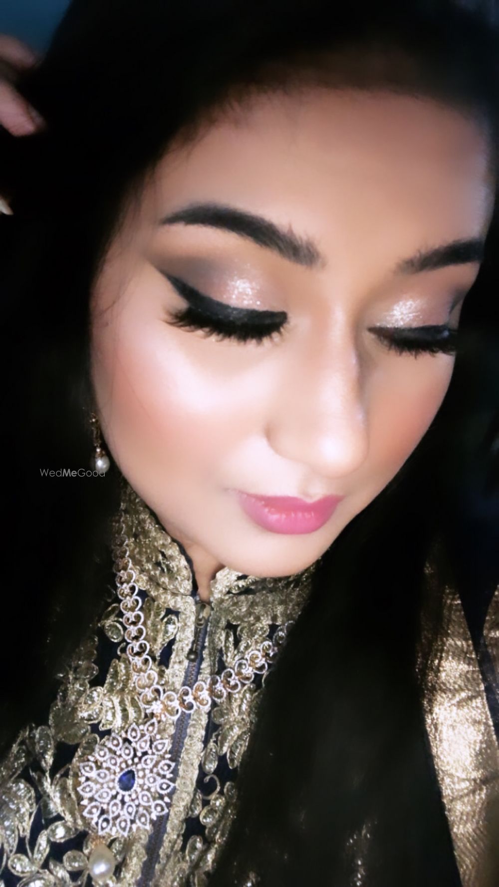 Photo From subtle smokey glitter look  - By Get Sparkled by Aenaz Khan 