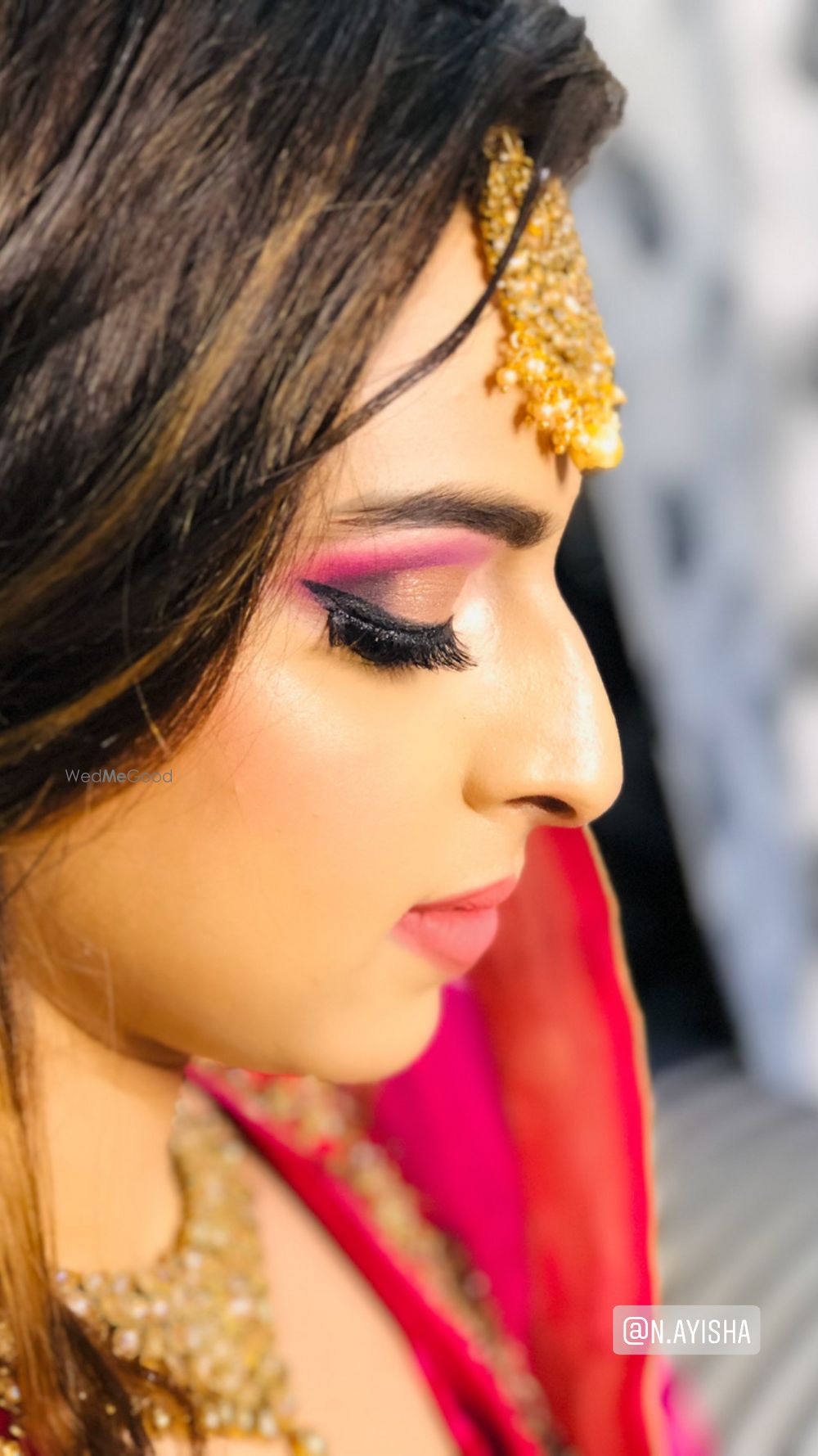 Photo From pink and gold semi cut crease  - By Get Sparkled by Aenaz Khan 