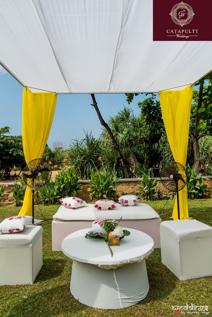 Photo From HALDI CEREMONY SETUP - By Catapultt Weddings