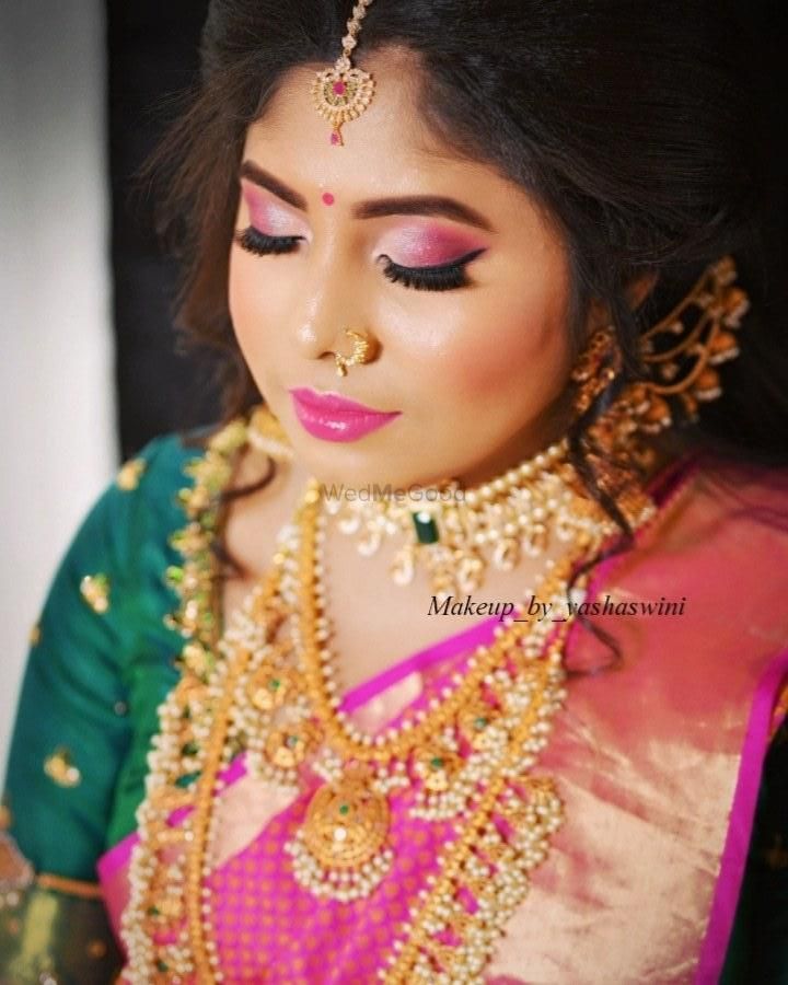 Photo From Tejaswini wedding makeover - By Makeup by Yashaswini