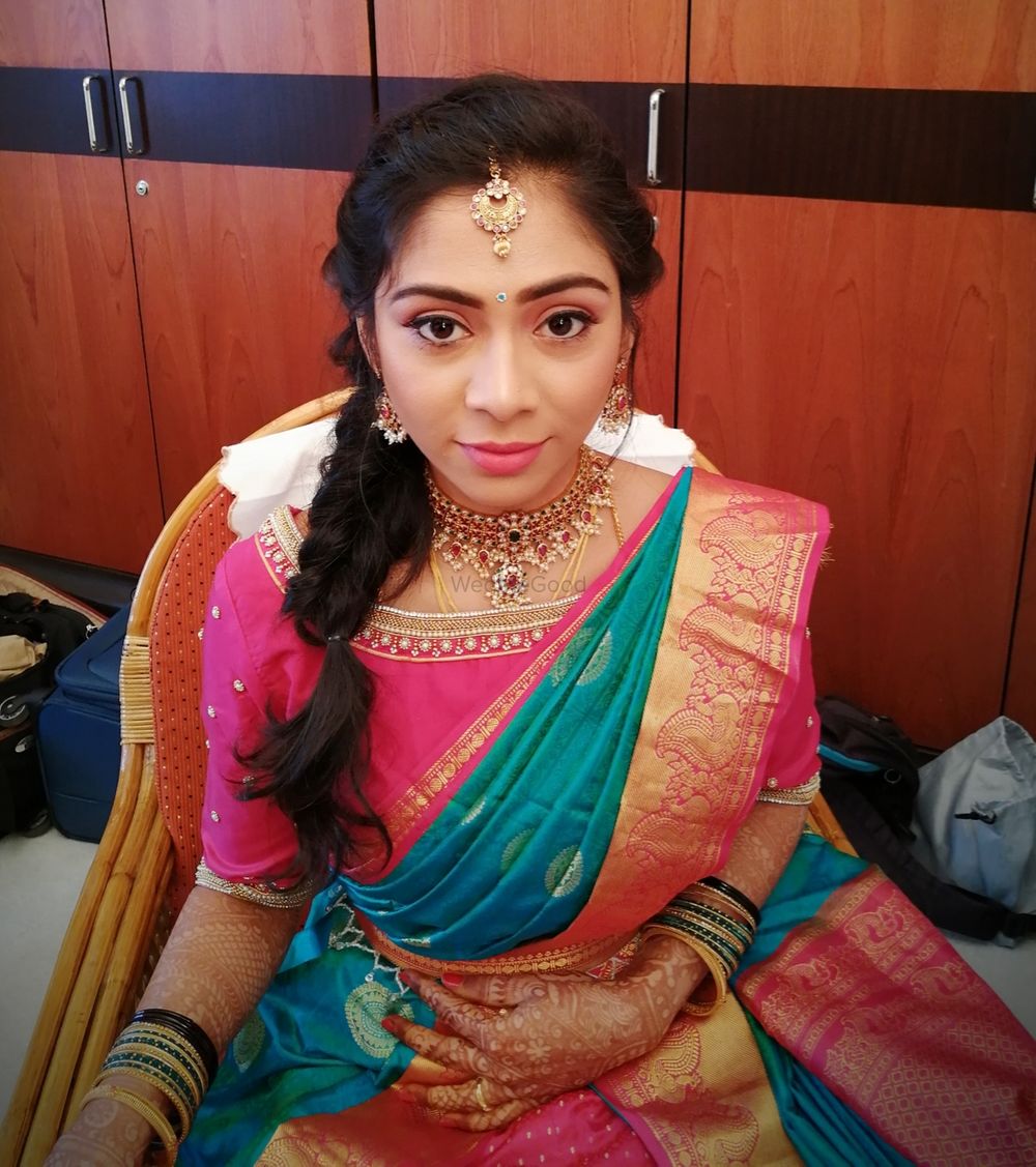 Photo From Reception look for chaitra.. - By Makeup by Yashaswini