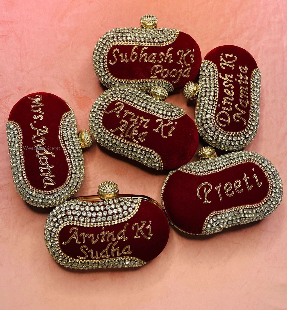 Photo From Customized Name Clutches - By Crafty Clutchz