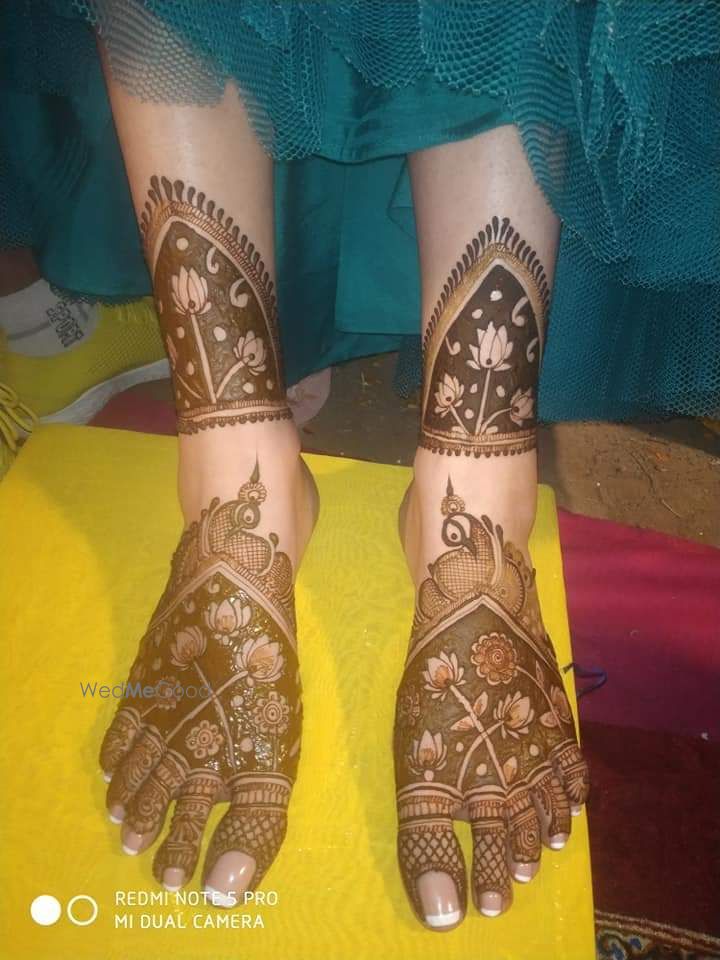 Photo From bridal design starting 3100 - By Dharmveer Mehandi Art