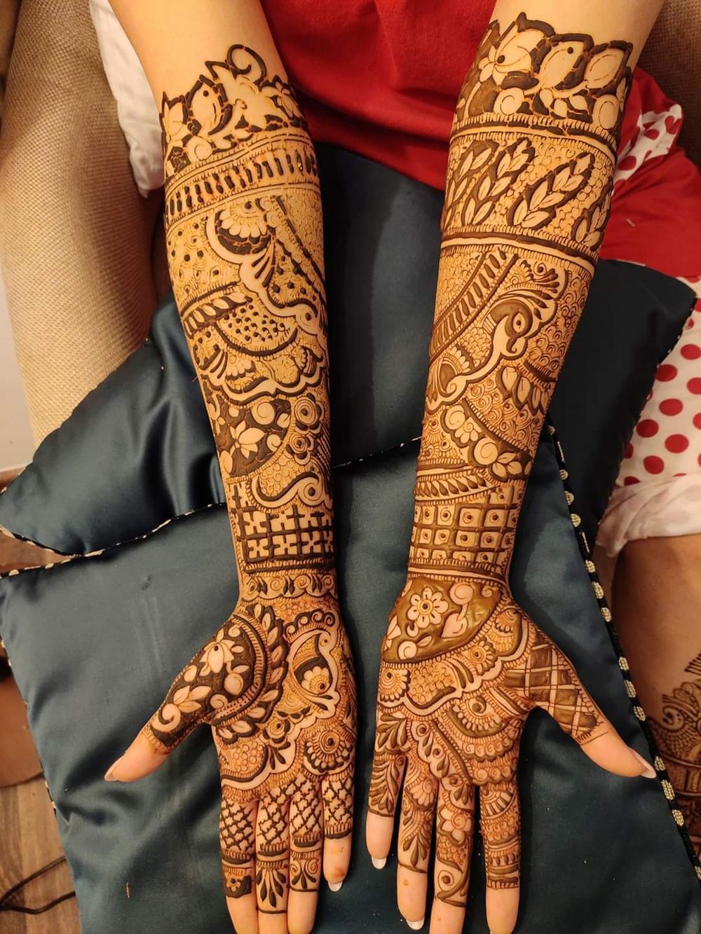 Photo From bridal design starting 3100 - By Dharmveer Mehandi Art