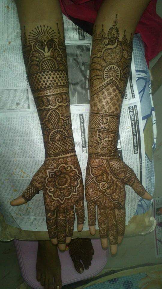 Photo From bridal design starting 3100 - By Dharmveer Mehandi Art