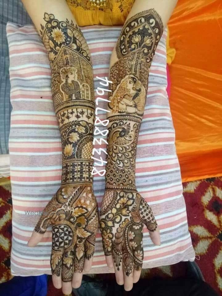 Photo From bridal design starting 3100 - By Dharmveer Mehandi Art