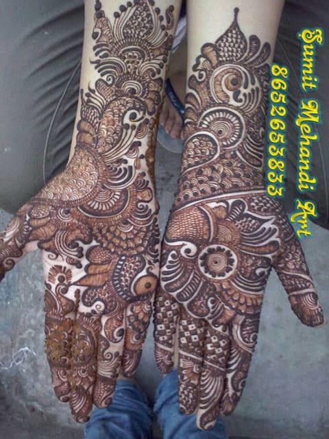 Photo From Indo arevic and indian design - By Dharmveer Mehandi Art