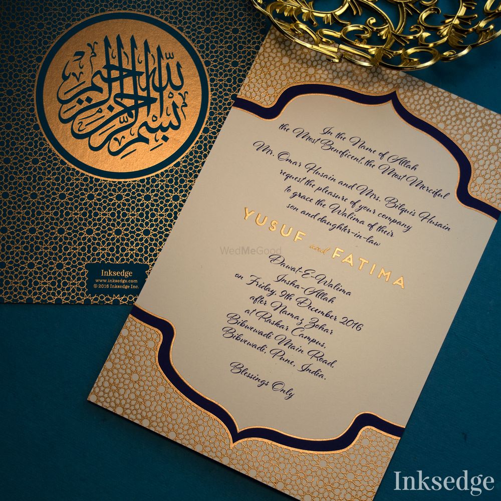 Photo From Islamic Wedding Cards - By Inksedge