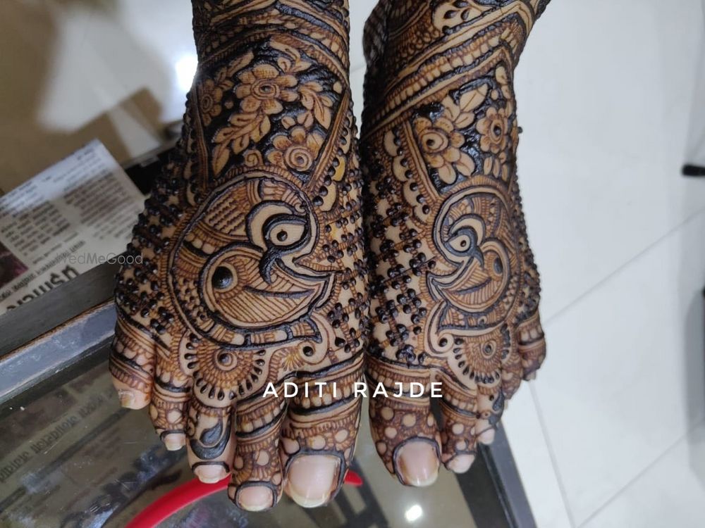 Photo From Marathi Mulgi - By Aditis Mehendi Art