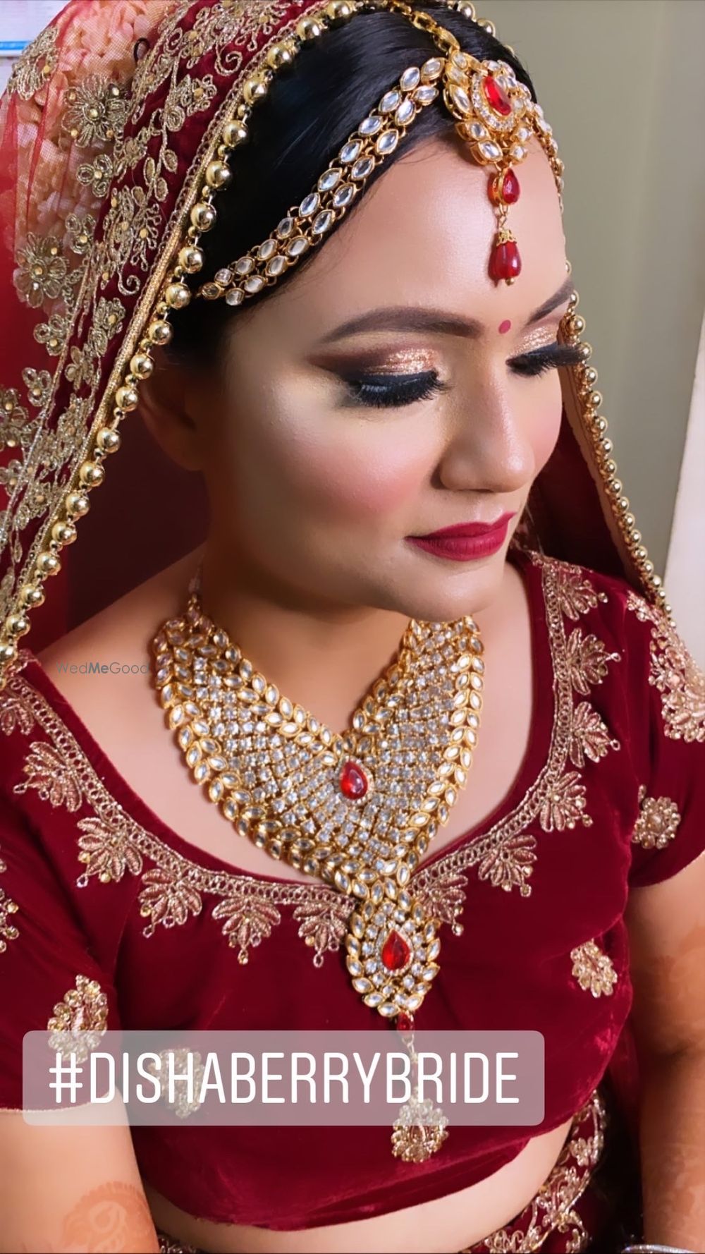 Photo From Shivani Glam look for her Wedding - By Makeup by Disha Berry