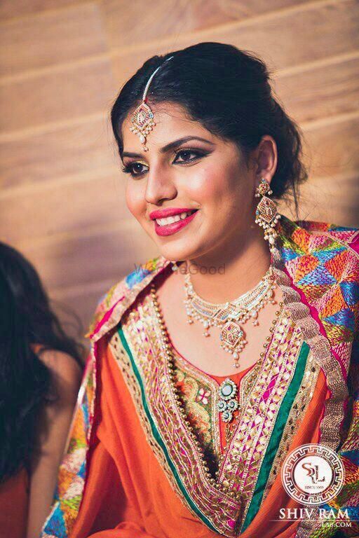 Photo From Beautiful Harveen On Her Shagun - By Dhanjal.Makeovers