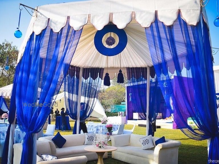 Photo From Blue themed Sagan ceremony  - By The Design Atelier