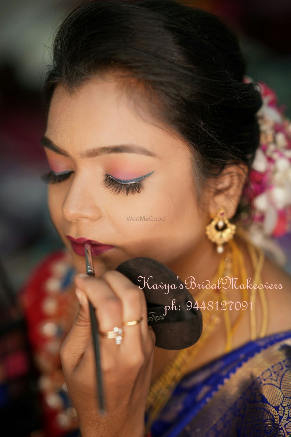 Photo From manasareception - By Kavya Bridal Makeovers