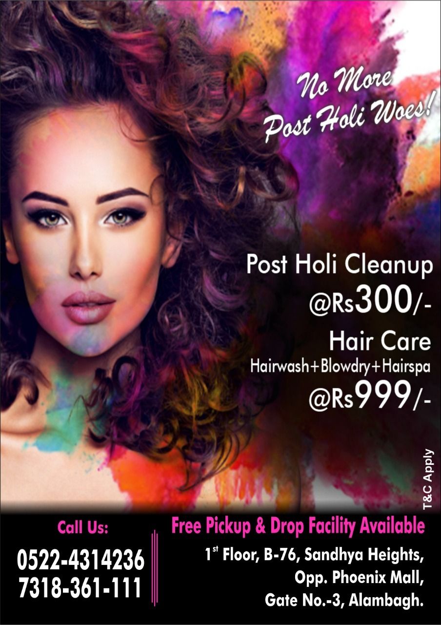 Photo From Holi Special Offer - By Glam Studio Premium Unisex Saloon