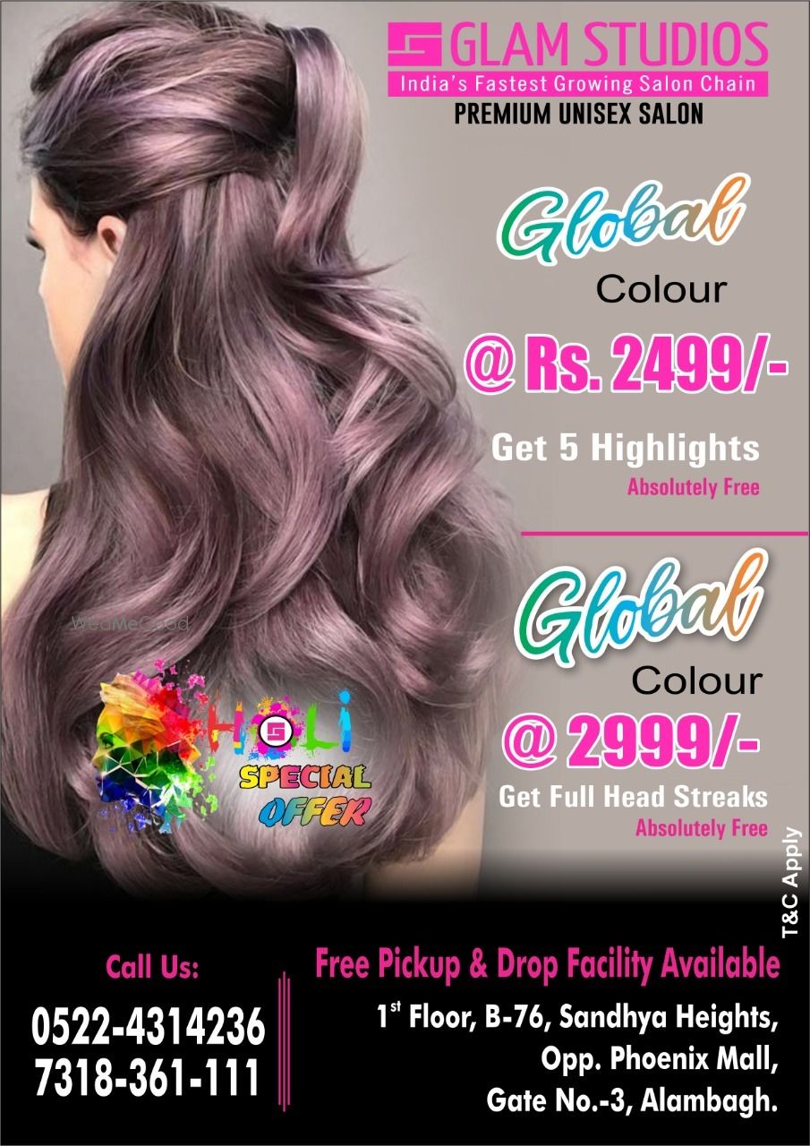 Photo From Holi Special Offer - By Glam Studio Premium Unisex Saloon