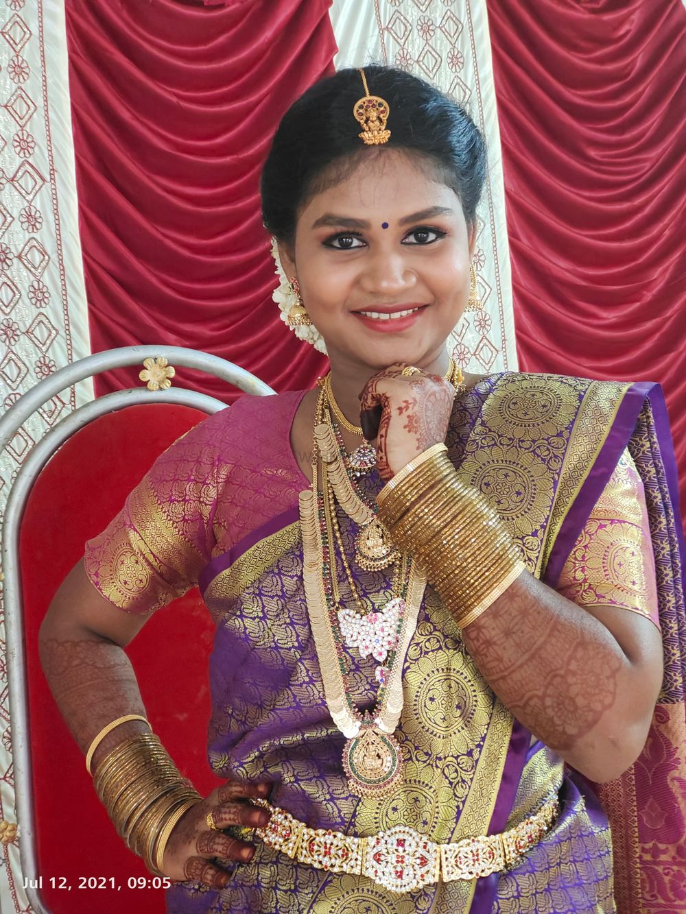 Photo From Bridal Makeup - By Madurai Makeup Maayaa