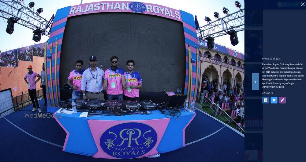 Photo From IPL For Rajasthan Royals - By DJ Ravish