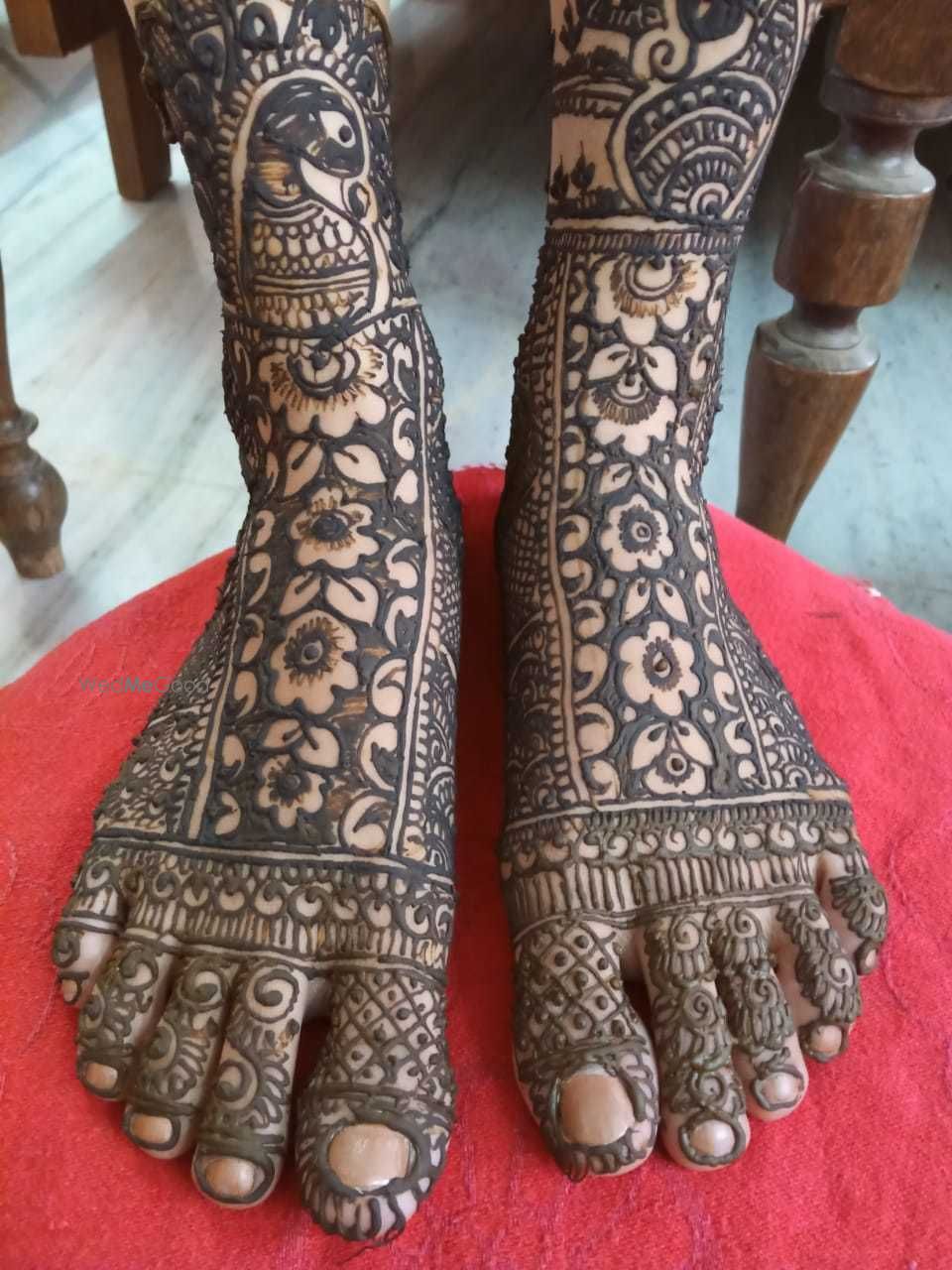 Photo From Bridal leg designs - By Organic Henna Art