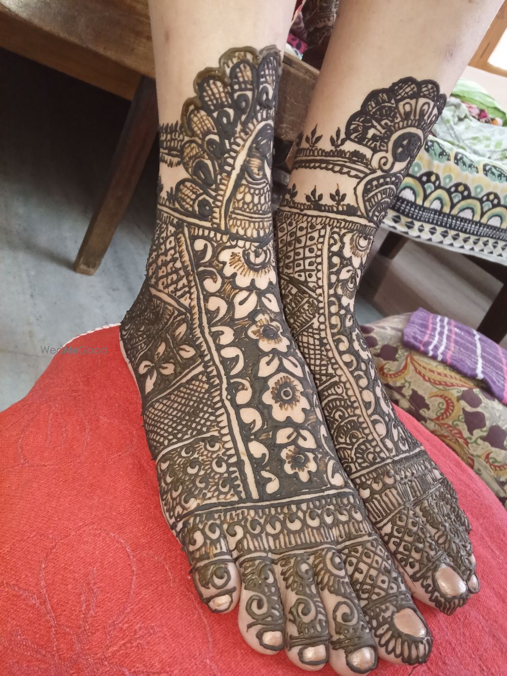 Photo From Bridal leg designs - By Organic Henna Art