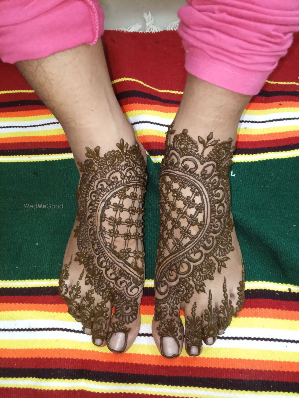 Photo From Bridal leg designs - By Organic Henna Art