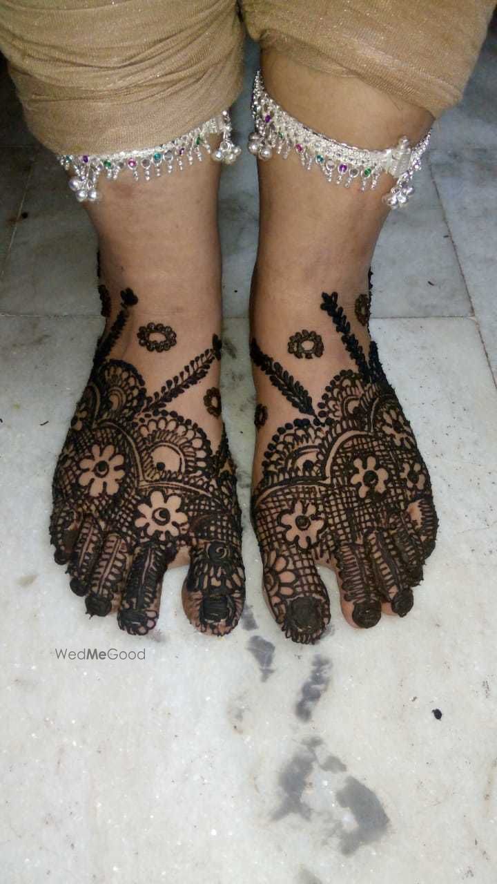 Photo From Bridal leg designs - By Organic Henna Art