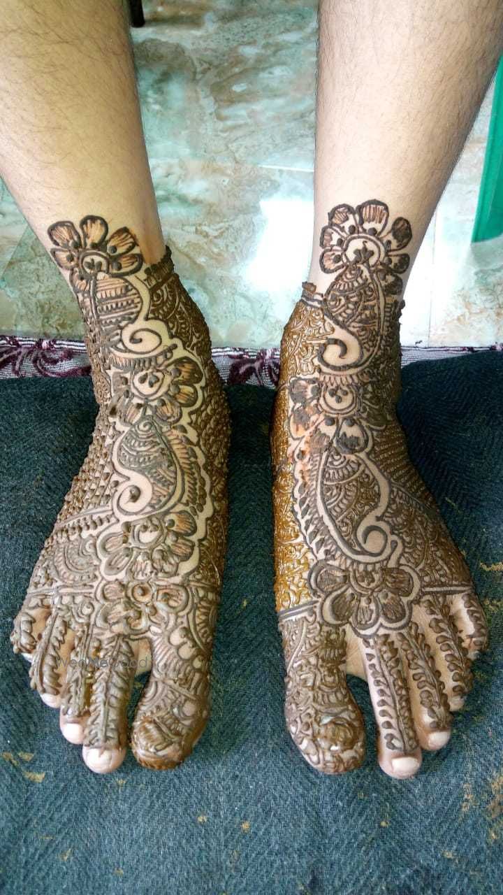 Photo From Bridal leg designs - By Organic Henna Art