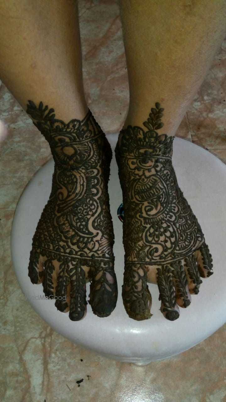 Photo From Bridal leg designs - By Organic Henna Art