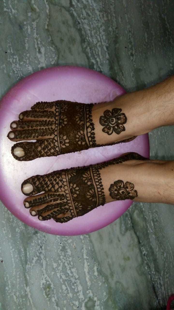 Photo From Bridal leg designs - By Organic Henna Art