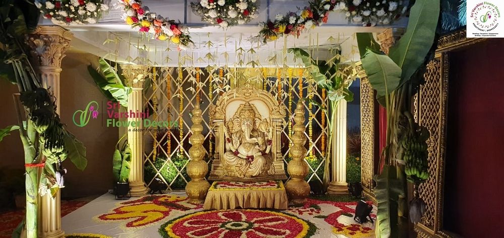 Photo From A grand wedding event by Sri Varshini Creations at Venkateswara Garden, Hyderabad. - By Sri Varshini Creations