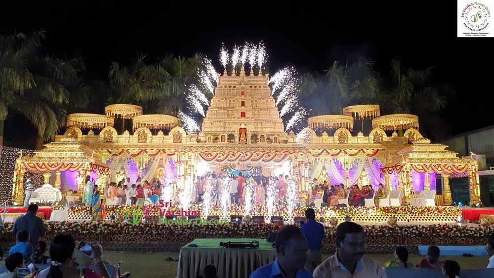 Photo From A grand wedding event by Sri Varshini Creations at Venkateswara Garden, Hyderabad. - By Sri Varshini Creations