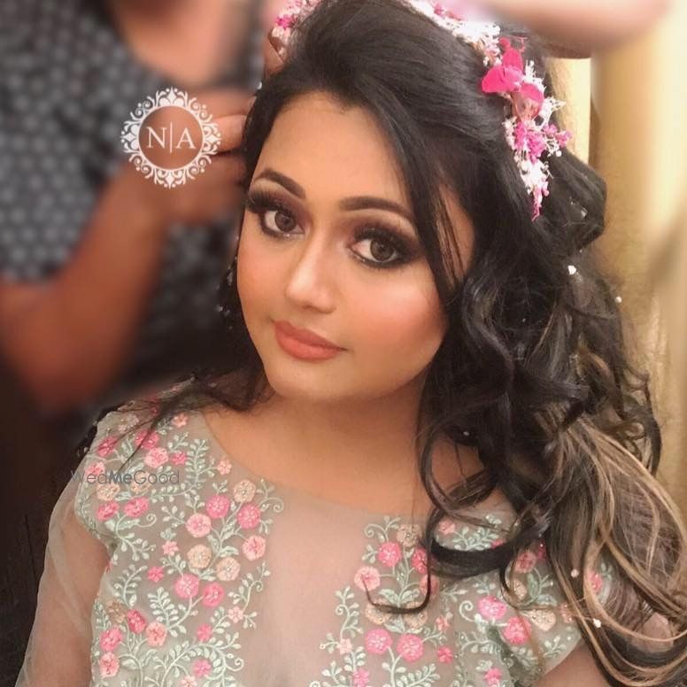 Photo From Sowmya Reception look  - By Brushes and Lashes