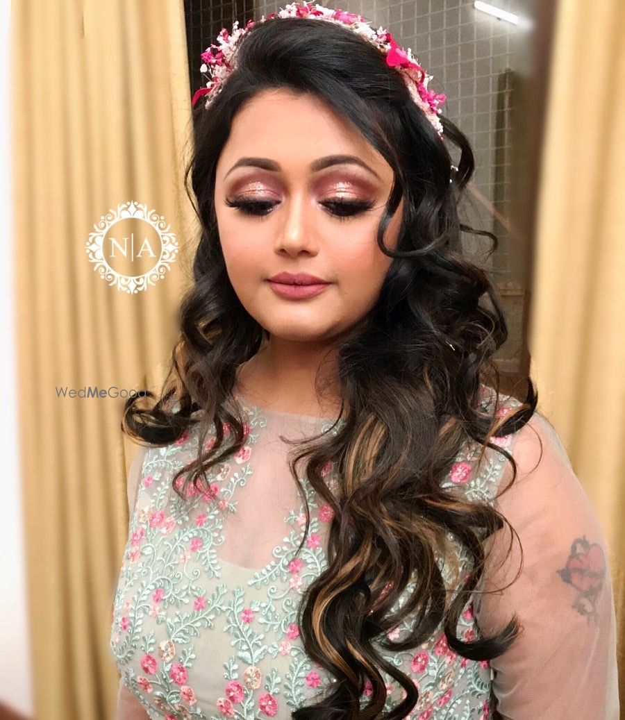 Photo From Sowmya Reception look  - By Brushes and Lashes