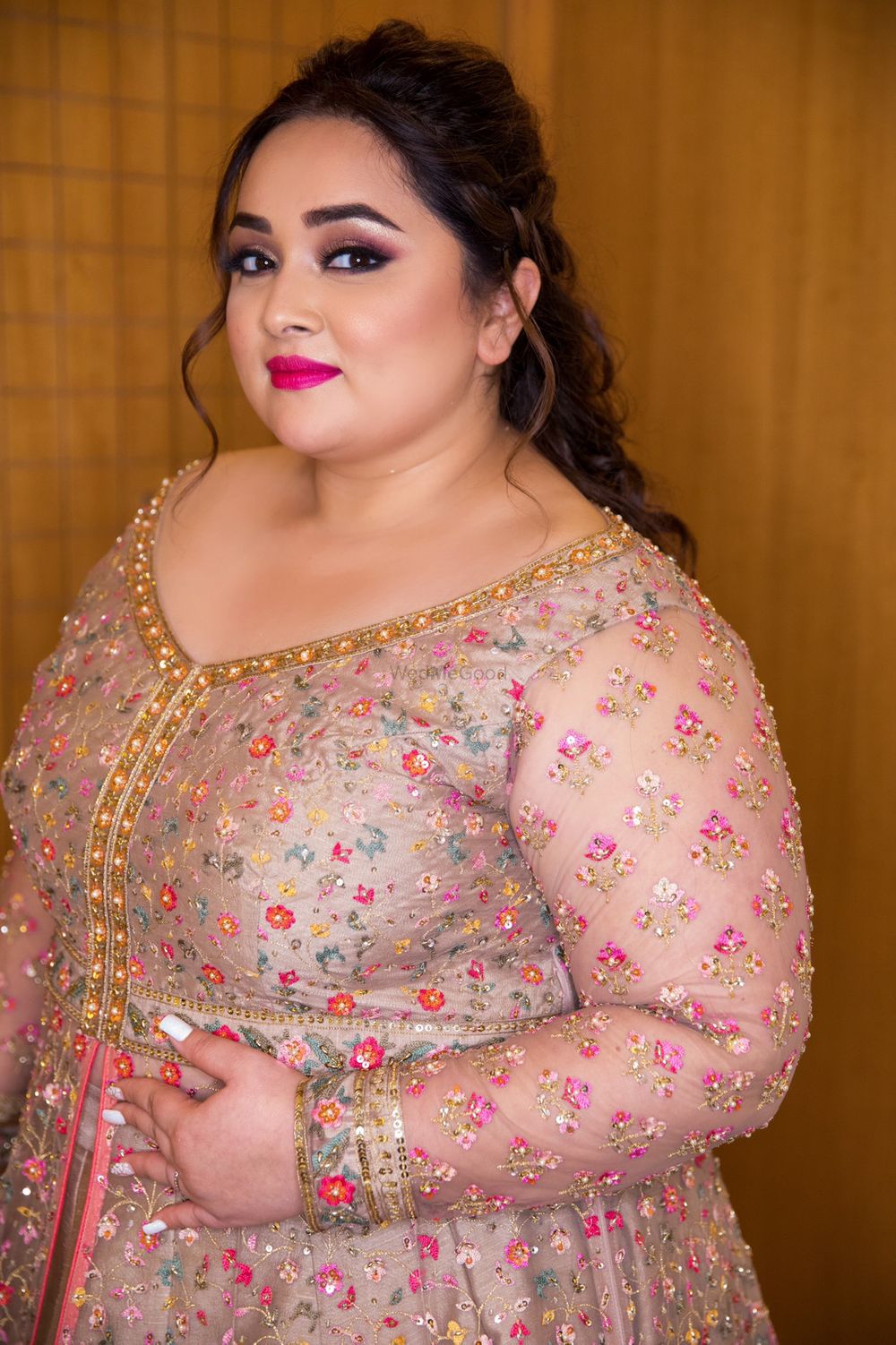Photo From Anmol - Christian & Indian bridal look  - By Blush Lounge 