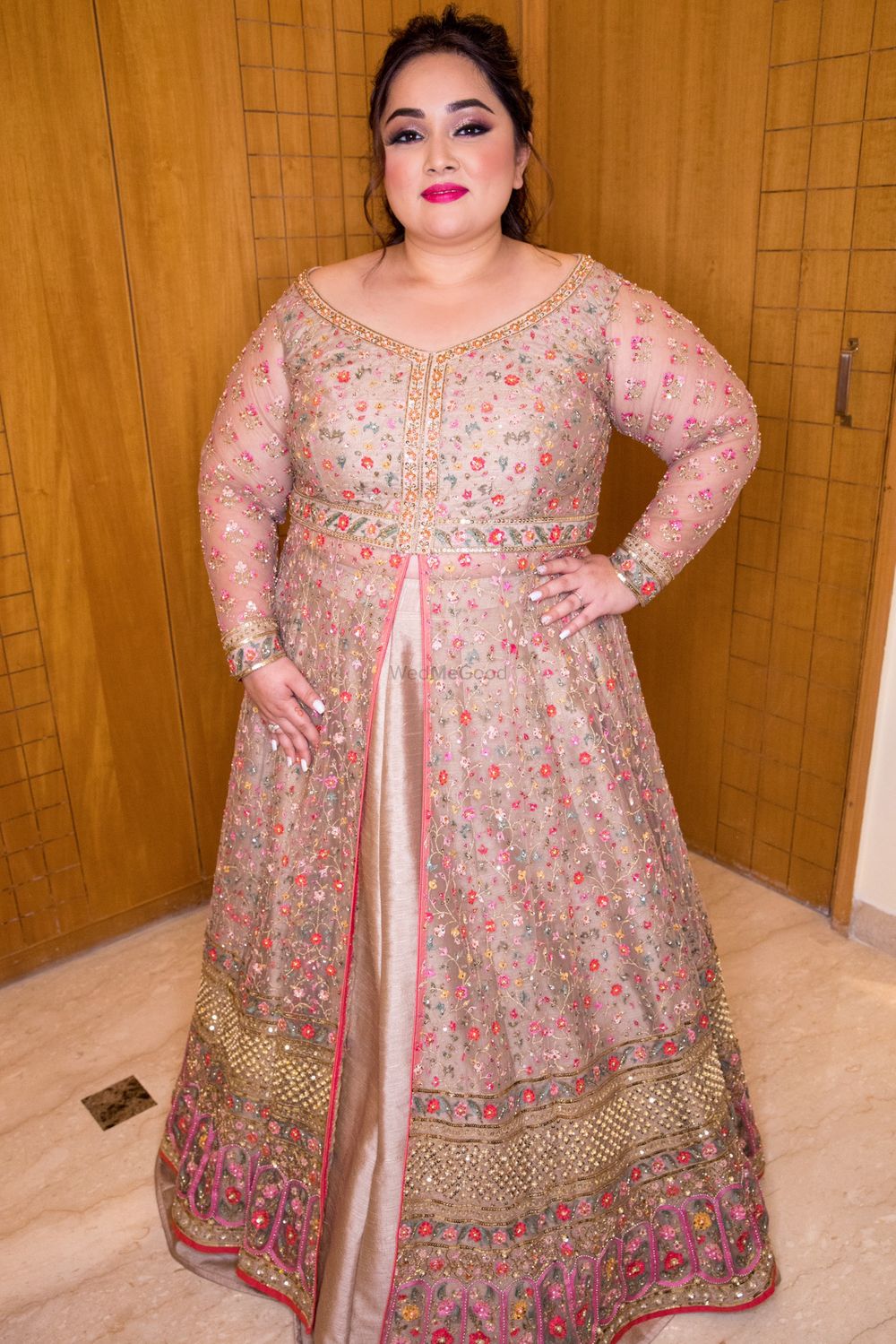 Photo From Anmol - Christian & Indian bridal look  - By Blush Lounge 