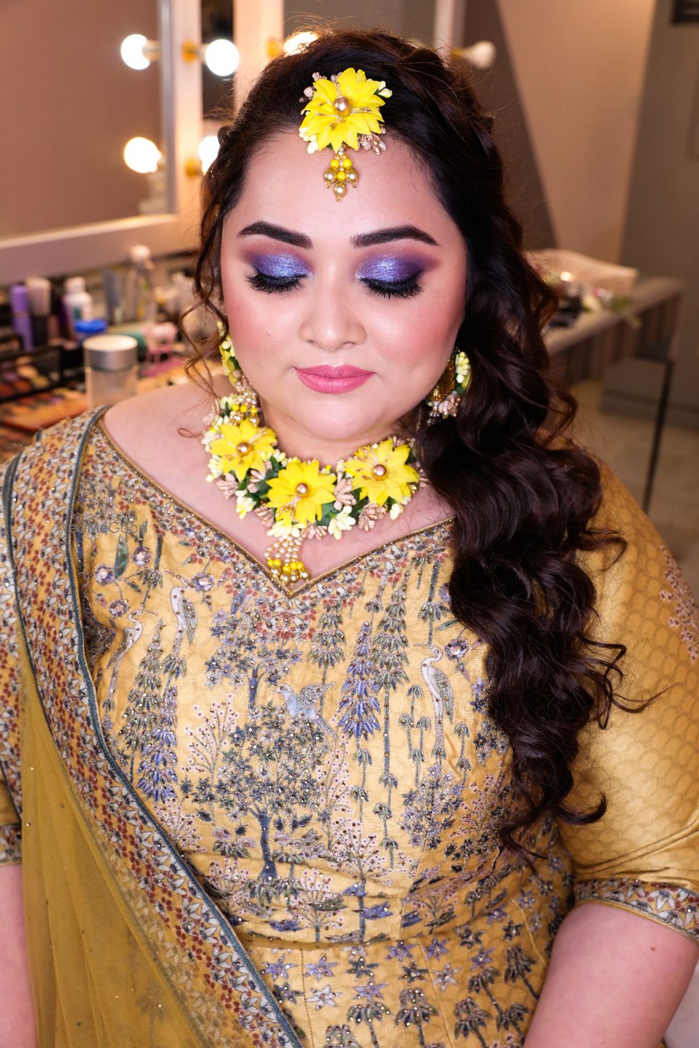 Photo From Anmol - Christian & Indian bridal look  - By Blush Lounge 