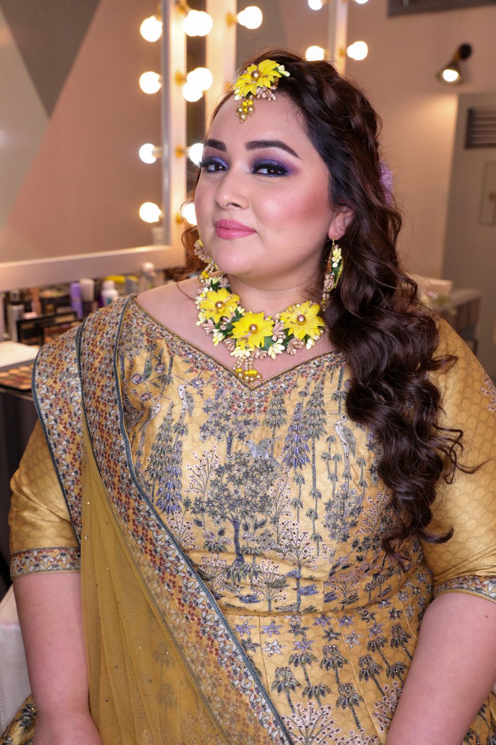 Photo From Anmol - Christian & Indian bridal look  - By Blush Lounge 