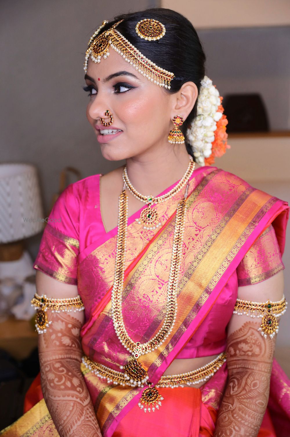 Photo From Shubha ( South Indian & North Indian Bridal Look) - By Blush Lounge 