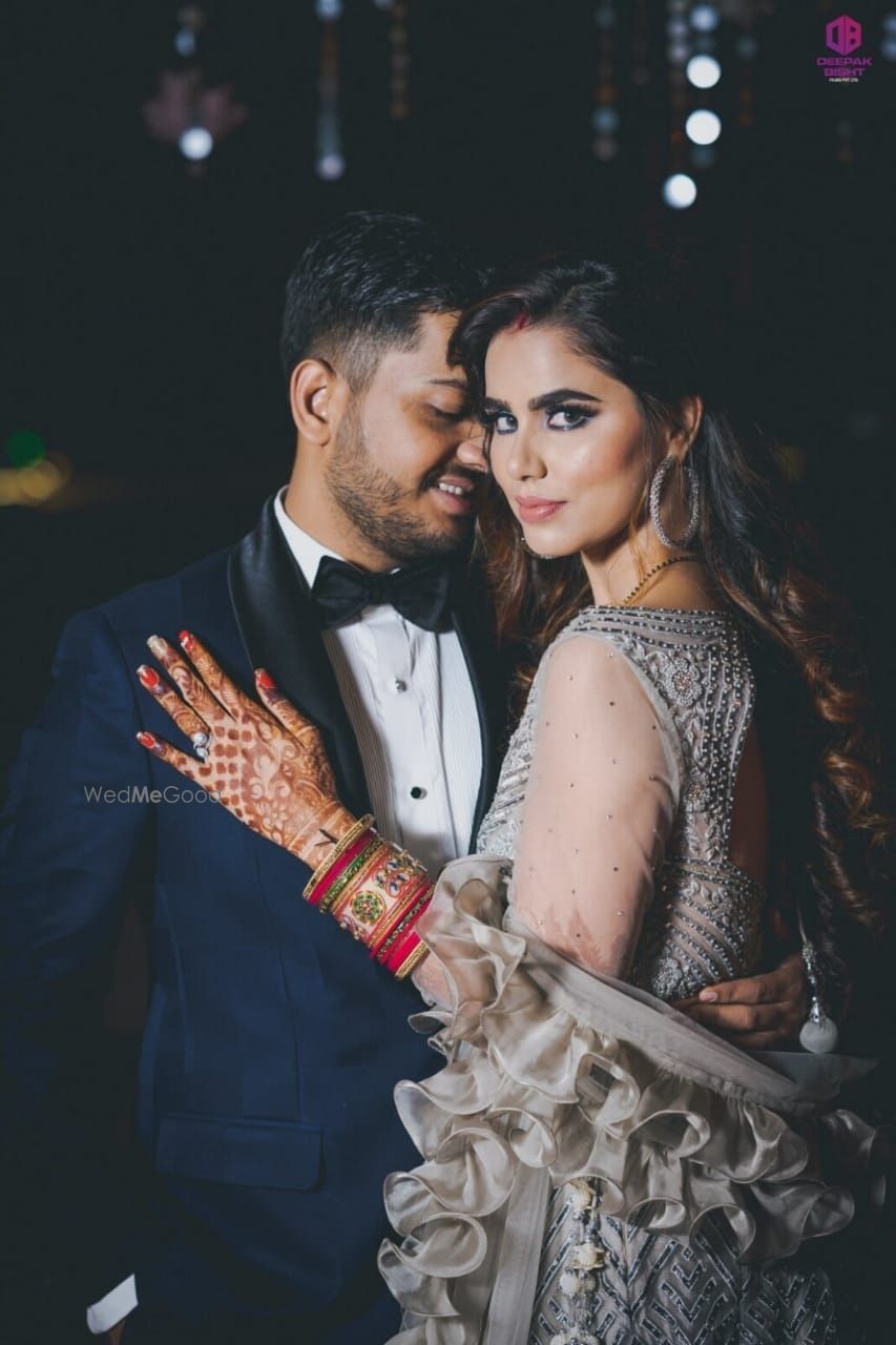 Photo From Poornima ( engagement + reception ) - By Blush Lounge 