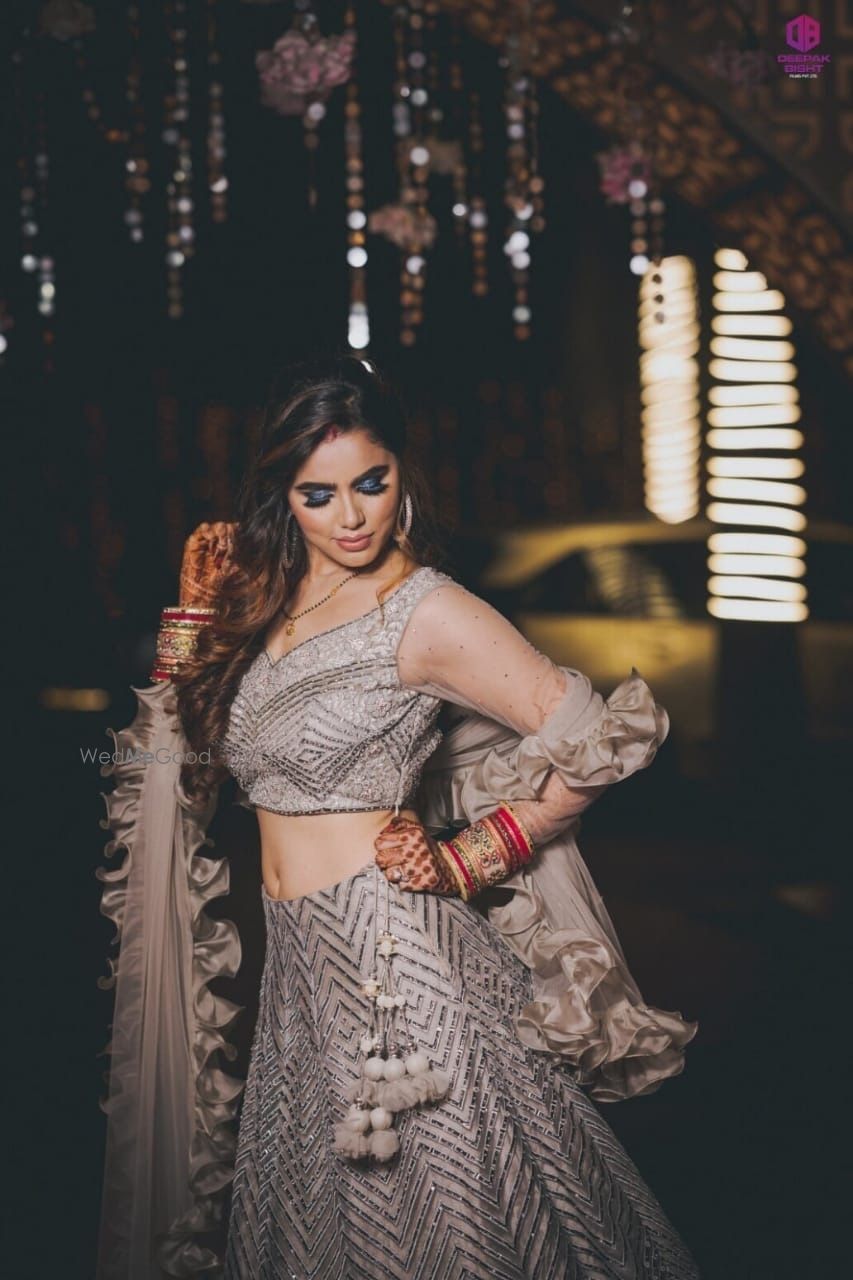 Photo From Poornima ( engagement + reception ) - By Blush Lounge 