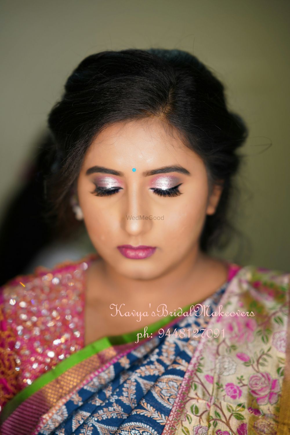 Photo From nikitha reception - By Kavya Bridal Makeovers